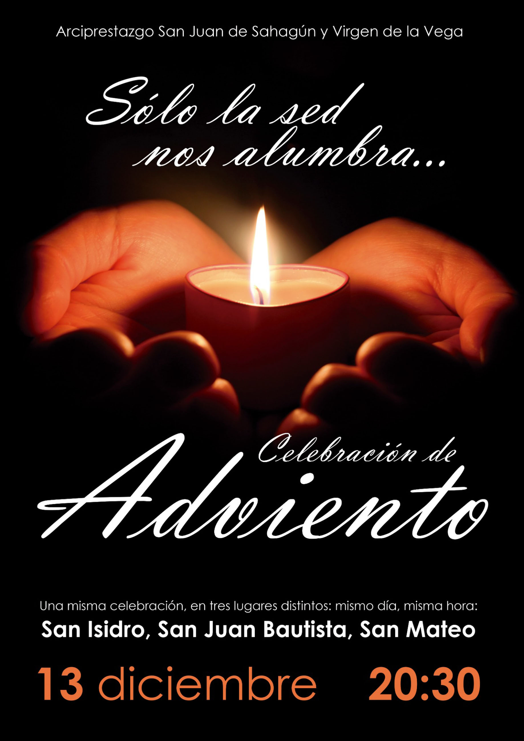 Celebración de Adviento en el arciprestazgo San Juan de Sahagún-Virgen