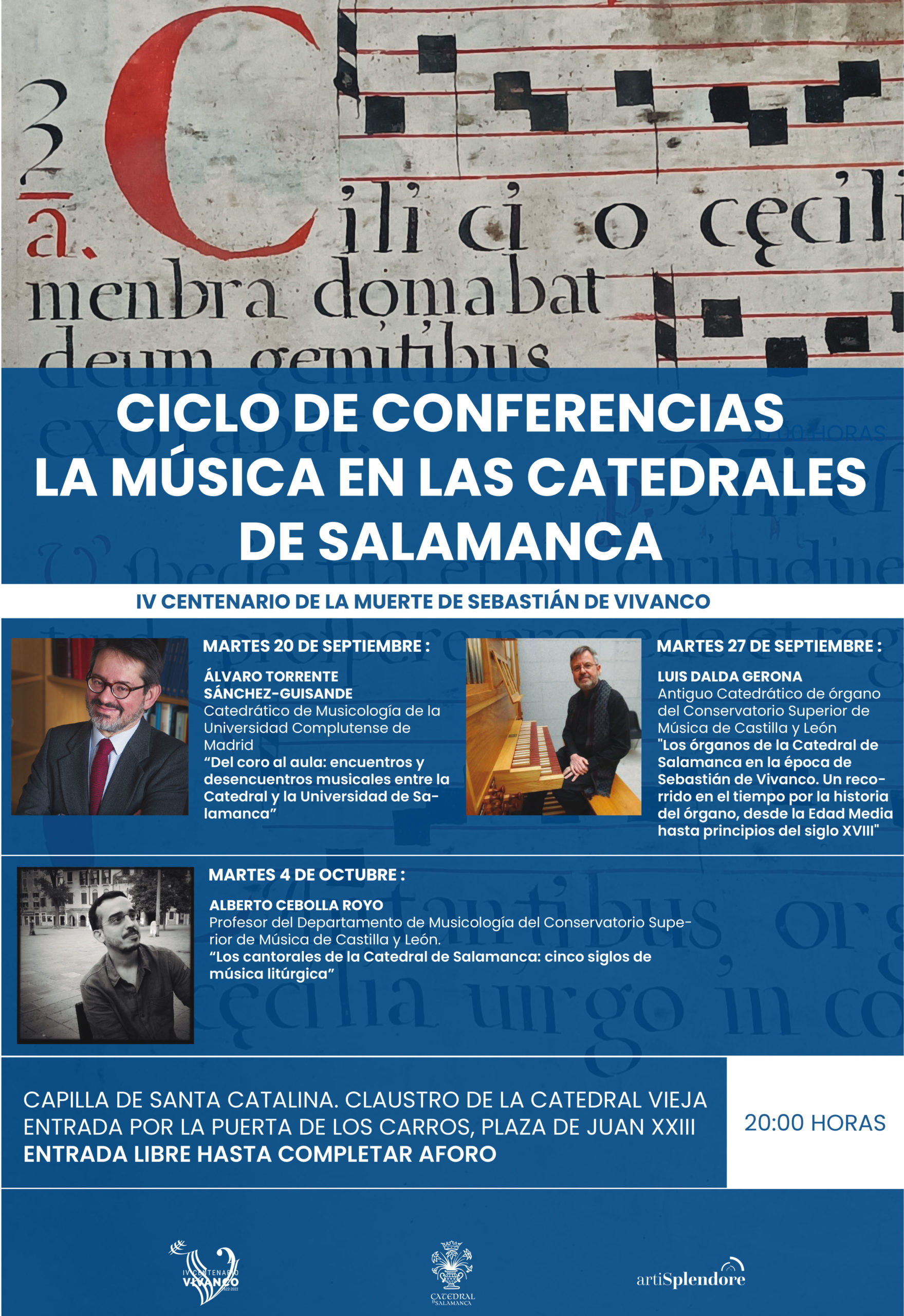 Conferencia: “Los cantorales de la Catedral de Salamanca”