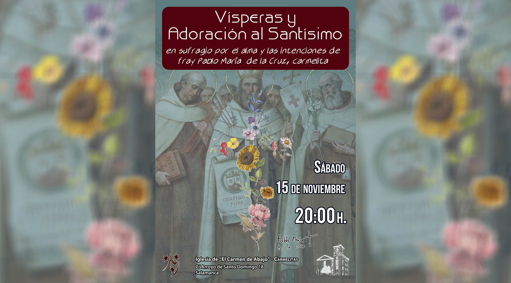 15-11-25-Visperas y Adoracion al Santisimo Pablo María de la Cruz